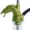 2x2 Hookah - Dragon Born (Gold & Green)