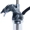 2x2 Hookah - Dragon Born (Silver & Black)