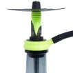 Embery Hookah - Mini Mono Customs Chornobyl (Light Green & Black)