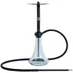 Embery Hookah - Equal (Black & Silver)