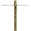 Trumpet Hookah - Moar Steel (Gold)