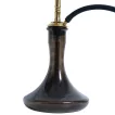 Trumpet Hookah - Moar Steel (Gold)