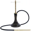 Trumpet Hookah - Moar Steel (Gold)