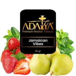 Adalya Hookah Tobacco - Jamaican Vibes (Pear, Strawberry & Mint) 50 gr