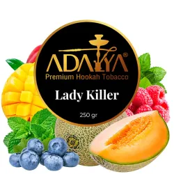 Adalya Hookah Tobacco - Lady Killer (Blueberry, Mango, Melon, Mint & Raspberry) 250 gr