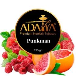 Adalya Hookah Tobacco - Punkman (Grapefruit, Strawberry & Raspberry) 250 gr