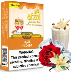 Afzal Hookah Tobacco - Falooda (Milkshake, Vanilla, Rose & Ice) 50 gr