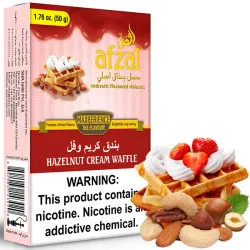 Afzal Hookah Tobacco - Hazelenut Cream Waffle 50 gr