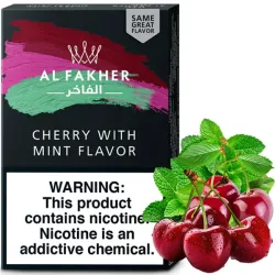Al Fakher Hookah Tobacco - Cherry with Mint 50 gr
