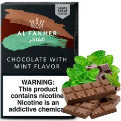 Al Fakher Hookah Tobacco - Chocolate with Mint 50 gr