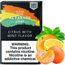 Al Fakher Hookah Tobacco - Citrus with Mint 50 gr
