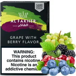 Al Fakher Hookah Tobacco - Grape with Berry 50 gr