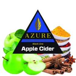 Azure Hookah Tobacco Black Line - Apple Cider (Apples, Cinnamon & Spices) 100 gr