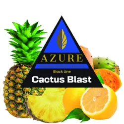 Azure Hookah Tobacco Black Line - Cactus Blast (Pineapple, Lemon & Cactus) 100 gr