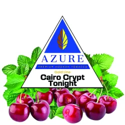 Azure Hookah Tobacco Gold Line - Cairo Crypt Tonight (Cherry & Mint) 100 gr