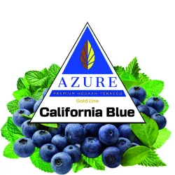 Azure Hookah Tobacco Gold Line - California Blue (Blueberry & Mint) 100 gr