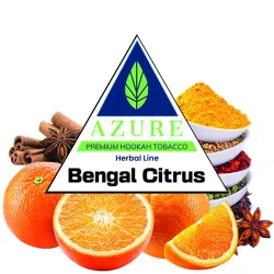 Azure Hookah Tobacco Herbal Line - Bengal Citrus (Spices, Orange & Cinnamon) 100 gr