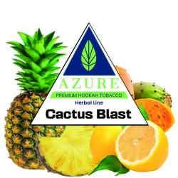 Azure Hookah Tobacco Herbal Line - Cactus Blast (Pineapple, Lemon & Cactus) 100 gr