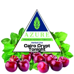 Azure Hookah Tobacco Herbal Line - Cairo Crypt Tonight (Cherry & Mint) 100 gr