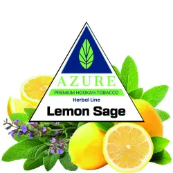 Azure Hookah Tobacco Herbal Line - Lemon Sage 100 gr