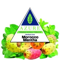 Azure Hookah Tobacco Herbal Line - Morocco Mentha (Cactus & Mint) 100 gr