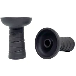 Clay Hookah Bowl Gusto - Classic Phunnel (Brown)