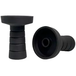 Clay Hookah Bowl Gusto - Harmony Phunnel (Black)