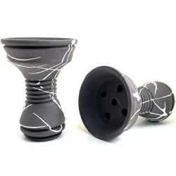 Clay Hookah Bowl Gusto - Killa Bowl Classic (White)