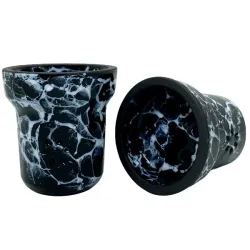 Clay Hookah Bowl Solaris Classic - Adam (White)