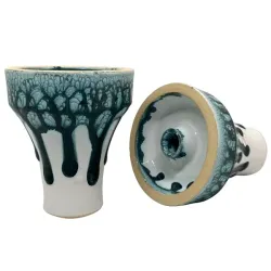 Clay Hookah Bowl Solaris Classic - Phunnel Glazed (Atlas)