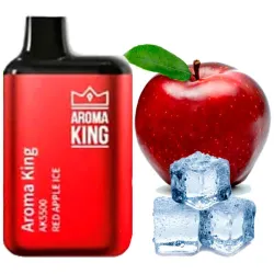 Disposable Pod Aroma King 5500 Puffs - Red Apple Ice