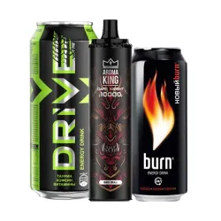 Disposable Pod Aroma King Dark Night 10000 Puffs - Bad Bull