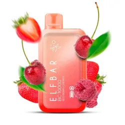 Disposable Pod Elf ​​Bar BC 10000 Puffs - Red Berry Cherry