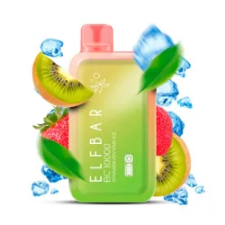 Disposable Pod Elf ​​Bar BC 10000 Puffs - Strawberry Kiwi Ice