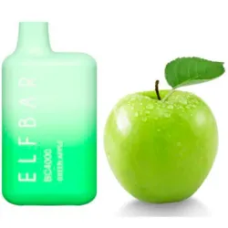 Disposable Pod Elf ​​Bar BC 4000 Puffs - Green Apple