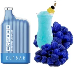 Disposable Pod Elf ​​Bar CR 5000 Puffs - Blue Razz Lemonade