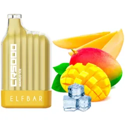Disposable Pod Elf ​​Bar CR 5000 Puffs - Mango Ice