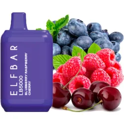 Disposable Pod Elf ​​Bar LB 5000 Puffs - Blueberry Raspberry Cherry