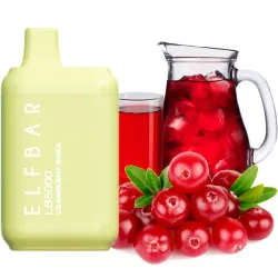 Disposable Pod Elf ​​Bar LB 5000 Puffs - Cranberry Soda