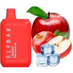 Disposable Pod Elf ​​Bar LB 5000 Puffs - Red Apple Ice
