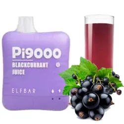 Disposable Pod Elf ​​Bar Pi 9000 Puffs - Blackcurrant Juice