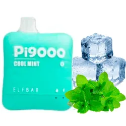 Disposable Pod Elf ​​Bar Pi 9000 Puffs - Cool Mint