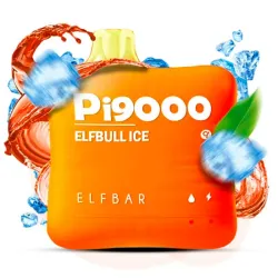 Disposable Pod Elf ​​Bar Pi 9000 Puffs - Elfbull Ice