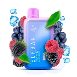 Disposable Pod Elf ​​Bar Raya D1 13000 Puffs - Blue Razz Ice