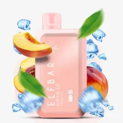 Disposable Pod Elf ​​Bar Raya D1 13000 Puffs - Peach Ice