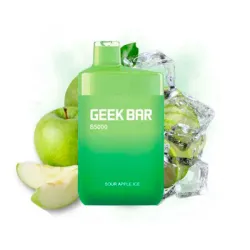 Disposable Pod Geek Bar B5000 Puffs - Sour Apple Ice