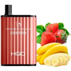 Disposable Pod HQD Cuvie Maya 6000 Puffs - Strawberry Banana