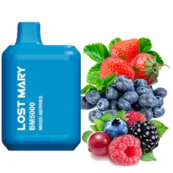 Disposable Pod Lost Mary BM 5000 Puffs - Mixed Berries