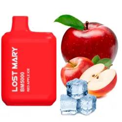Disposable Pod Lost Mary BM 5000 Puffs - Red Apple Ice