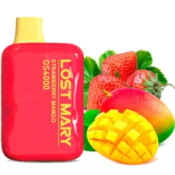 Disposable Pod Lost Mary OS 4000 Puffs - Strawberry Mango